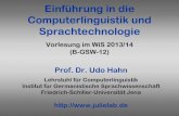 Einf¼hrung in die Computerlinguistik und x1gape/Haupt/OT_2017_Silbentrennung_CL.pdf  Einf¼hrung