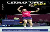Event-Magazin der YONEX German Open 2014 GERMAN OPEN fileChen Chou aus Taiwan durch. Im Dameneinzel stehen sich die topgesetzte Weltranglistenfünfte Sung Ji Hyun aus Korea und die