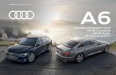 Audi Vorsprung durch Technik · 3 Grundmodelle 4 Audi A6/S6 Limousine, A6/S6 Avant, A6 allroad quattro Serien- und Sonderausstattung 20 Lackierungen 22 Räder 28 Design-Pakete 32