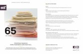 Schweizerische Textilfachschule FACTS & FIGURES · PDF fileLEKTIONEN 65 Schweizerische Textilfachschule TEXTILE BASICS FOR FASHION AND RETAIL Überblick über die gesamte textile Wertschöpfungskette
