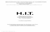 H.I.T.H.I.T. - mh-hannover.de · 0. Vorbemerkung Zur Beschreibung der Qualifikation von Ärztinnen und Ärzten gemäß der Weiterbil-dungsordnung der Ärztekammer sind im System H.I.T.