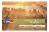 Energie- und Klimaschutzkonzept 2013 - wiernsheim.de · Wiernsheim - Energiestatistik.ppt 3 1 Ziel der Arbeit - Erstellung eines Energie- und Klimaschutzkonzepts für die Gemeinde