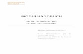 MODULHANDBUCH - fh-dortmund.de · Stand: 29. November 2017 6 Modul SWS Veranstal-tungsart ECTS-Punkte 3. Semester 28 ∑30 Modul: FE 1 - Fahrzeugelektronik 6 6 Fahrzeugelektronik