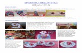 SPIDERMAN-GEBURTSTAG (Oktober 2012)up.picr.de/22389922nn.pdf · PARTYSPEISEN Da wieder zweimal gefeiert wurde, gab es auch zwei verschiedene Kuchen. Hier links ein Erdbeer-Sahne-Kuchen