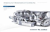 INDUSTRIEMOTOREN - sauerundsohn.de · timent umfasst ausgewählte, hochwertige Diesel-, Otto- und Gasmotoren in einem Leistungsbereich von 5 bis 407 kW für den stationären und mobilen