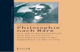 Philosophie nach Marx - leseprobe.buch.de · betrifft nicht nur Wirtschaft, Kultur und Politik, sondern zunehmend auch die Wissenschaften, und zwar im besonderen Maße die Kultur-