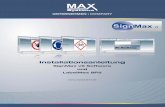 Installationsanleitung SignMax+LabelMax SP2download.maxsystems.de/PDF/Installationsanleitung SignMax+LabelMax SP2... · MAX Systems • Installationsanleitung SignMax und LabelMax