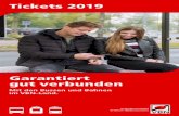 Tickets 2019 - vbn.de · Der VBN Inhaltsverzeichnis Der VBN ist ein Verbund aus 33 Bahn- und Busunternehmen, mit denen Sie zu einem einheitlichen Tarif reisen. Sie benötigen