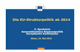 Die EU-Strukturpolitik ab 2014 - efre.rlp.de¶rderperiode_2014-2020/Download-Center... · 3. Wettbewerbsfähigkeit von kleinen und mittleren Unternehmen (KMU) 4. Wechsel zu einer