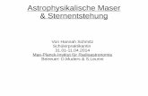 Astrophysikalische Maser & Sternentstehung · 3.9 Spektren der Maser Aufgenommen mit den Teleskopen in Effelsberg und Spanien (IRAM 30m) 3.10 Durch ATLASGAL und Glimpse erstellte