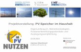 Projektvorstellung: PV-Speicher im Haushalt · jmo@isea.rwth-aachen.de . Motivation für PV-Speichersysteme . 02.06.2015 . 3 Speicher sind in der Lage den Eigenverbrauch zu erhöhen