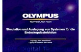 Simulation und Auslegung von Systemen für die ...€¦ · Simulation und Auslegung von Systemen für die Endoskopdesinfektion Dipl.Ing. Jens Waldmann Olympus Winter & Ibe GmbH