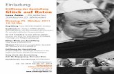 Einladung - askin.  fileEinladung Eröffnung der Ausstellung Glück auf Raten Leon Askin – Ein jüdisches Schicksal im 20. Jahrhundert Dienstag 25. Oktober 2011 18.30 Uhr