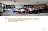 BMBF Fördermaßnahme »Kommunen innovativ« Workshop ... · shop „Kommunen und Forschung“ ist das Ziel der Fördermaßnahme „Kommunen inno- vativ“, die Rolle der Kommunen