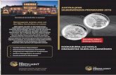 AUSTRALIENS SILBERMÜNZEN-PROGRAMM 2016 · Prägeauflagen Im Jahr 2016 werden nur 300.000 Silbermünzen zu 1 Unze aufgelegt. Die Auflagen für die Kiloprägung bleiben dagegen für
