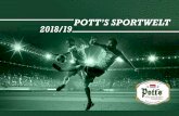 POTT’S SPORTWELT 2018/19 - sport-weckenbrock.de · 2 WILLKOMMEN Mit viel Freude präsentieren wir Ihnen unseren neuen Sportwelt Katalog für jedermann.Gemeinsam mit Deutschlands