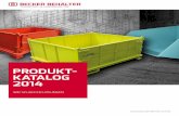 PRODUKT- KATALOG 2014 - Becker-Lagerbehälterbecker-lagerbehaelter.de/wp-content/uploads/2017/08/BB_katalog-2014-WEB.pdf · Sie uns eine E-Mail (info@becker-behaelter.de) oder rufen