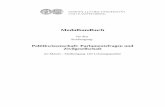 Modulhandbuch - · PDF file- Ökonomische Anreizanalyse der Politik (Autokratie versus Demokratie, Rent-Seeking, Selbstbindungen) - Ökonomische Anreizanalyse gesellschaftlicher Phänomene