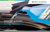 Optimal gekühlt. - tectrol.de · 6 Technische Information Kühlerschutzmittel und seine Zusammensetzung Kühlerfrostschutz ist ein Schutz für den Motor gegen Hitze, Korrosion und