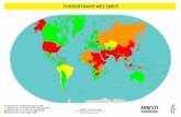 Weltkarte 15 11 2016 - Amnesty gegen die Todesstrafe · Palästin. Gebiete Serbien USA Kanada Vereinigte Staaten von Amerika (USA) Mexiko Bermuda (GB) Bahamas Kuba Guatemala El Salvator