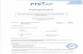  · Papiertechnische Stiffung (PTS) E. Priifungsergebnisse und Anforderungen Kyocera FS-1320D Prüfung Eigenschaften des unverarbeiteten Papiers 2.