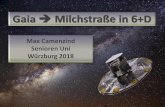 Gaia Milchstraße in 6+D - lsw.uni-heidelberg.de · M2 haben jeweils 5 Freiheitsgrade zur Verstellung und werden bei Fehlern in der Wellenfront automatisch justiert. Sterne im Gaia-Detektor