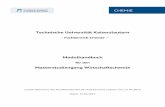 Technische Universität Kaiserslautern - chemie.uni-kl.de · CHEMIE Technische Universität Kaiserslautern - Fachbereich Chemie – Modulhandbuch für den Masterstudiengang Wirtschaftschemie