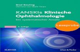 KANSKIs Klinische Ophthalmologie - bilder.buecher.de · 8. Auflage 8.Auflage Übersetzt von Sibylle Tönjes Brad Bowling KANSKIs Klinische Ophthalmologie Ein systematischer Ansatz
