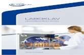 LABOKLAV - SHP Steriltechnik AG · Unser Autoklav bietet Ihnen Platz für bis zu fünf 1 l Standardlaborflaschen inklusive Deckel. Der Kammerdeckel aus temperaturbeständigem Sicherheitsglas