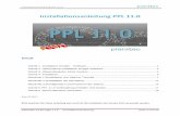Installationsanleitung PPL 11 - planitec.com · Wählen Sie im Verzeichnis „C:\Program Files\Apache Software Foundation \Tomcat 6.0\webapps\ warehouse“ die Datei PPL.jnlp aus
