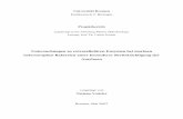 Untersuchungen zu extrazellulären ... - uft.uni-bremen.de Votteler_Projektbericht.pdf · Inhaltsverzeichnis I Inhaltsverzeichnis