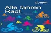 Alle fahren Rad! - adfc-hessen.de · Jens Deutschendorf Kreise und Kommunen, Verbände und Wissenschaft zusammen. JAHRESBERICHT 2018/2019/ 05 Der ADFC Hessen bewertet die Ankündigung