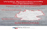 WeGo Systembaustoffe - deutschland-baut.de · WeGo liefert die Systemböden nach dem „Alles aus einer Hand-Prinzip“(Platten, Stützen, Estrich, Unterkonstruktion und Zubehör).