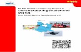 DLRG Bezirk Oldenburg-Nord e.V. Veranstaltungskalender 2018 · Veranstaltungskalender 2018 Deutsche Lebens-Rettungs-Gesellschaft e.V. DLRG Bezirk Oldenburg-Nord e.V. 20182018 Wangerooge