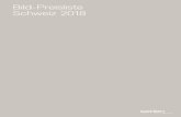 Bild-Preisliste Schweiz 2018 - serien.com · TRIAC: dimmbar mit externem Phasenabschnittsdimmer nach unten gerichtet, seitlich abgeschirmt werkzeuglose Gehäusemontage; 110 V-Varianten