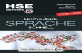 Die HSE-METHODE - s3.eu-central-1.amazonaws.com · Inhalt Wie du dieses Buch erfolgreich verwendest 6 Das darfst du von der HSE-Methode erwarten 7 Probleme mit den vorhandenen Sprachlernmodellen