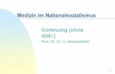 Vorlesung (ohne Abb.) - Goethe-Universität · 4 Wieviele Ärzte Parteimitglied? Stichprobenuntersuchung M. Kater von ca. 4.000 Ärzten aus der Gesamtzahl der Ärzte, die von 1936