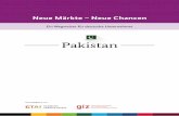 Pakistan – Neue Märkte – Neue Chancen - giz.de · Pakistan Wirtschaftsstruktur und Perspektiven Pakistan zählt mit einer geschätzten Einwohnerzahl von 193,6 Mio. zu den bevöl