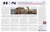 Heilbronner Stadtzeitung Nr. 5 01.03 · aufGELESEN Semesterstart Zum Sommersemester neh-men rund 700 junge Menschen ihr Studium an der Hochschule Heilbronn (HHN) auf. Sie ist mit