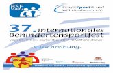 Seite 2 Stadt Impressum - behindertensportfest.debehindertensportfest.de/wp-content/uploads/2017/04/Auschreibung_2017... · -Mail: behindertensportfest@ssb-whv.de Protection of individual