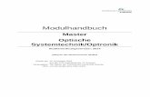 Modulhandbuch - tu-ilmenau.de · Halbleiter, Laserphysik sowie das Praktikum Photonik. Es vermittelt die theoretischen und praktischen Grundlagen der Photonik und Optoelektronik,