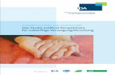 Hauptergebnisse der Studie Ida-Studie eröffnet ... · 3 >> Die Initiative Demenzversorgung in der Allgemeinmedizin (IDA) ist ein bisher einzigartiges Modellprojekt in Deutsch-land,