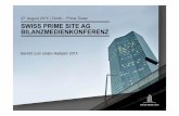 27. August 2015 | Zürich – Prime Tower SWISS PRIME SITE AG ... fileCHF 2.5 Mrd. MITTELVERWENDUNG PROJEKTPIPELINE 16 824 SPS Immobilien AG Tertianum Gruppe Total SPS Immobilien AG