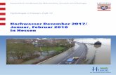 Hydrologie in Hessen, Heft 17 - hlnug.de · Hydrologie in Hessen, Heft 17. w . Hessisches Landesamt für Naturschutz, Umwelt und Geologie. Hochwasser Dezember 2017/ Januar, Februar