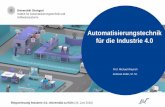 Automatisierungstechnik für die Industrie 4 - Universit · PDF fileEvaluation / Test „Smarte Komponenten“ Universität Stuttgart, Institut für Automatisierungstechnik und Softwaresysteme