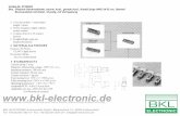 Artikel-Nr. 072508/O Bez.: Platinen-Steckverbinder, hochw ... · O Very low profile — total mated height: 1 Omm O Newly designed, highly reliable socket contact 14 sizes, from 2
