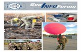 Geo INFO Forum Ausgabe 2/2018 · Erschließungskonzept für das Camp Castor in Mali - rundet diese Ausgabe ab. Ich möchte an dieser Stelle kurz inne halten und mit Ihnen an die denken,
