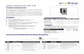 ekey home FS IN 2.0 ID 57/396: Version 8 vom 05.02 · Sensor gezogen werden. Rechts: aus Links: aus Normalbetrieb: Es besteht eine Datenverbindung zwischen Fingerscanner und Steuereinheit.