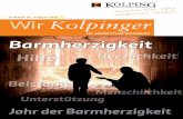 Barmherzigkeit - kolpingwerk-bamberg.de · dass ihr das tut – und somit das, was Adolph Kolping und letztlich auch Jesus gewollt haben.“ Mit ihrem sozialen Engagement setze sich