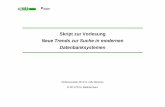 Skript zur Vorlesung - dbs.ifi.lmu.de · 1 Einführung Inhalt der VorlesungInhalt der Vorlesung – Methoden zur effizienten Bearbeitung von Ähnlichkeits- und Nachbarschaftsanfragen